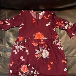 Gap girls long sleeve size small dress